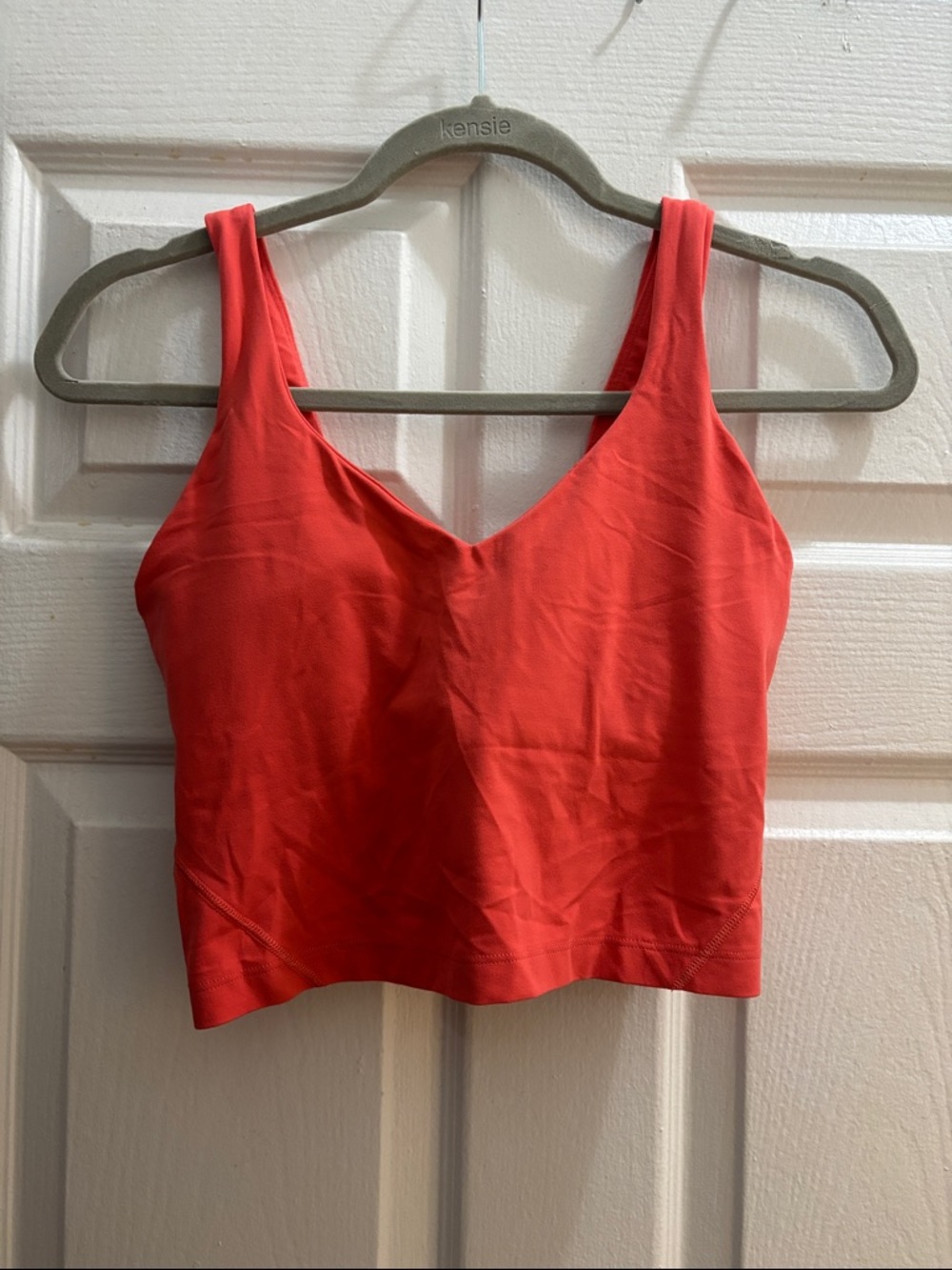 lululemon coral align tank